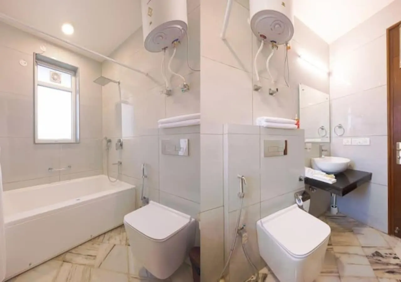 Apartmán Spacious Executive Suite With Bathtub & Balcony Gurgáon Indie